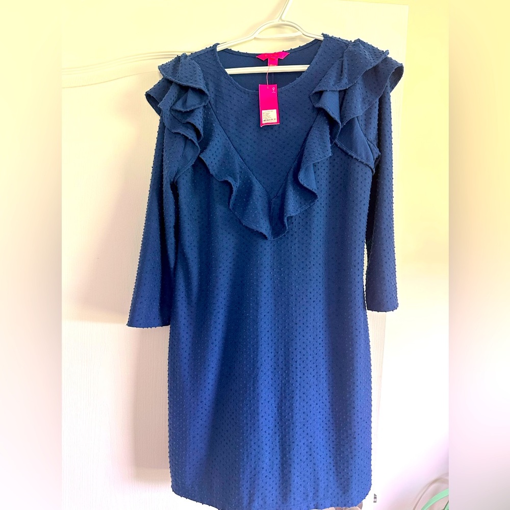 New with tags! Lilly Pulitzer dress blue • size large